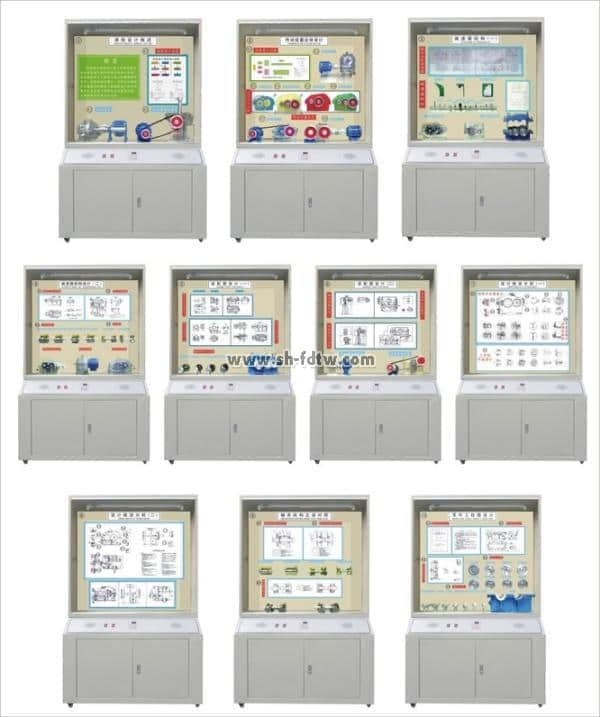 機械設(shè)計、課程設(shè)計示教陳列柜